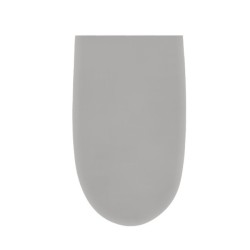 Talonnette mousse grise