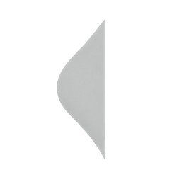 Butée sous cuboïdienne en mousse grise découpée