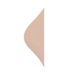 Butée sous cuboïdienne en mousse rose découpée