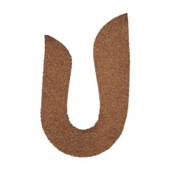 Anneau talonnier en liège pour la fabrication de semelles orthopédiques sur mesure