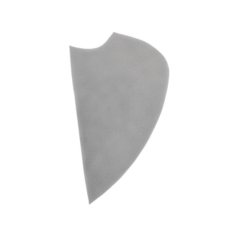 Voute avec appui rétro capital en mousse grise pour la fabrication de semelles orthopédiques