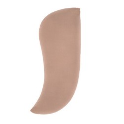 Coin pronateur postérieur en S en mousse rose pour la podologie