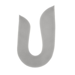 Anneau talonnier découpé en mousse grise