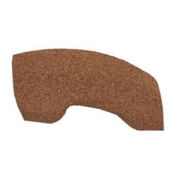 Barre antéro capitale façonnée dans du liège