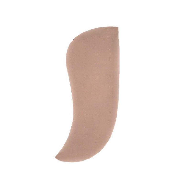 Coin pronateur postérieur en S découpé dans de la mousse latex rose