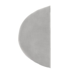 Sous cuboidien découpé dans de la mousse latex grise