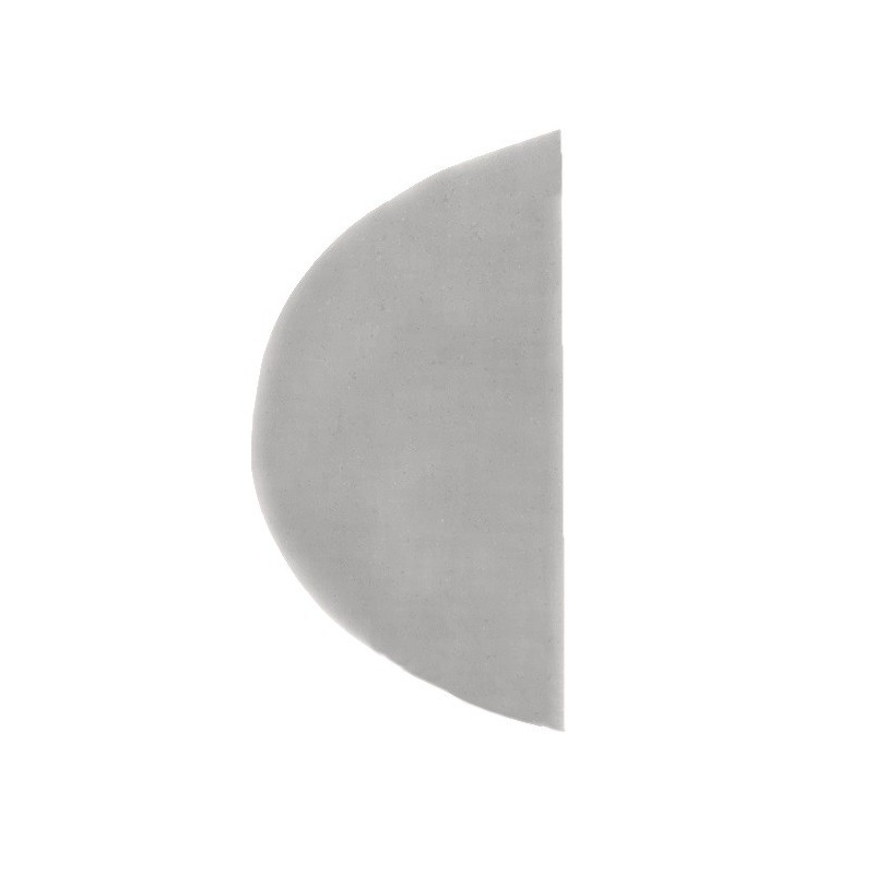 Sous cuboidien découpé dans de la mousse latex grise