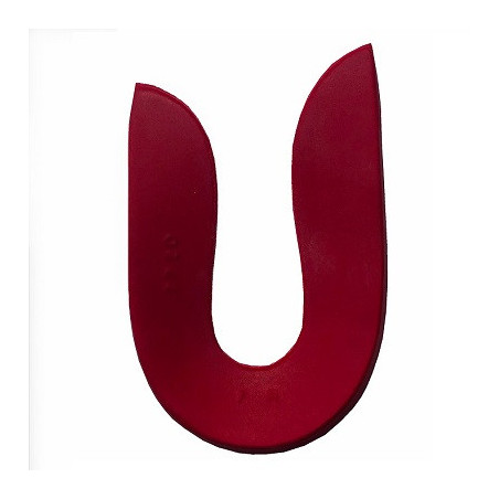 Anneau talonnier rouge pour semelle orthopédique